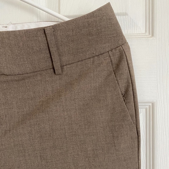 XS Neutral Beige Dress Pants Light Brown Work Slacks - Picture 8 of 11